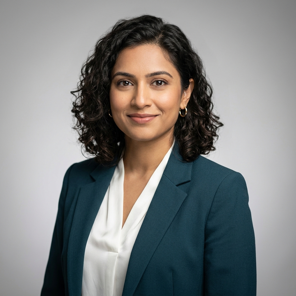 Portrait of A.L., Manufacturer's Representative and Operations Manager, satisfied client